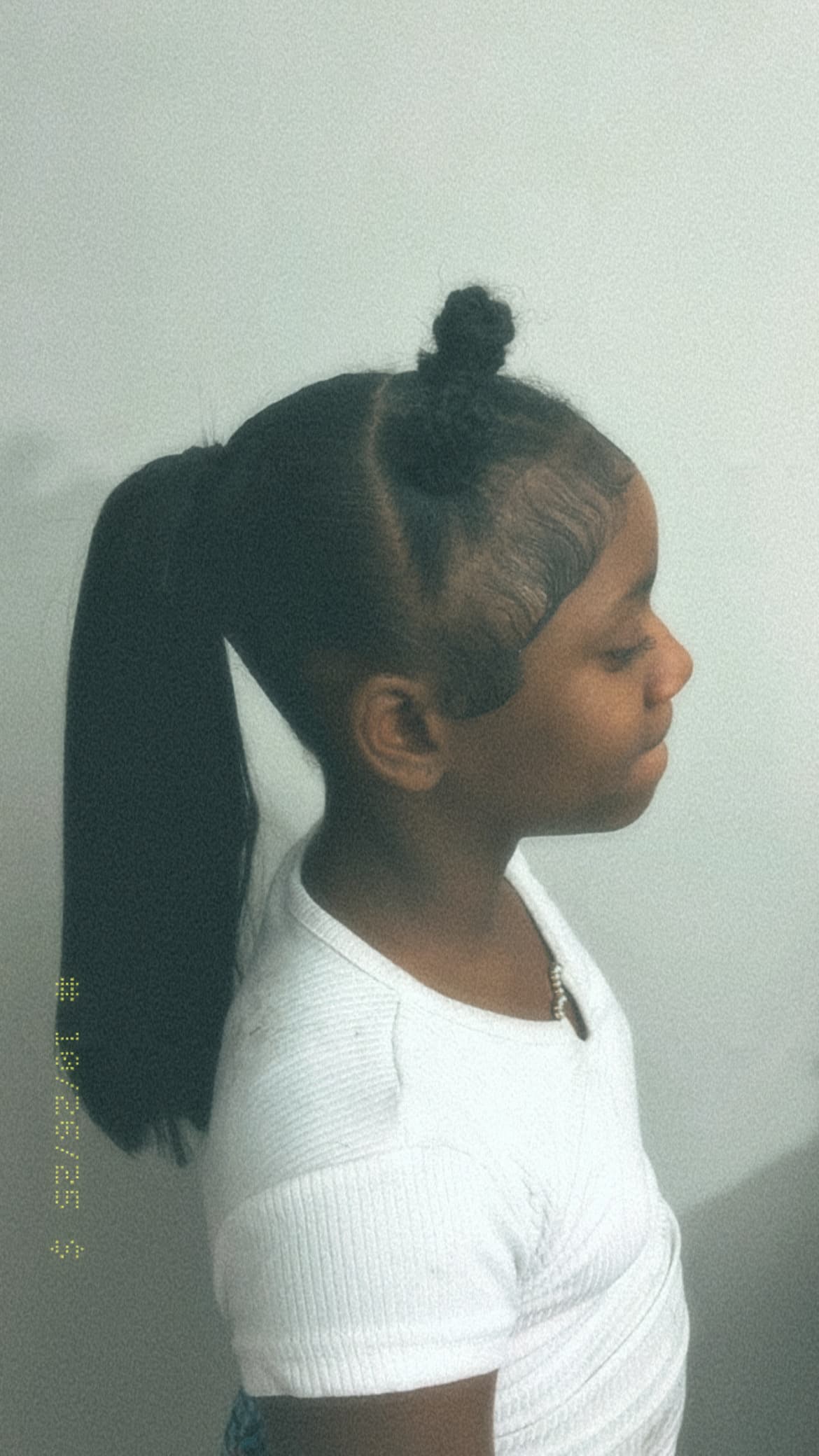sleek pony w bantu knots
